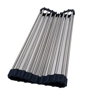 ตะแกรงกรองเศษอาหารสแตนเลสทรงรี พับได้ ขนาด L ทนความร้อน สำหรับอ่างล้างจาน ใช้ล้างผักผลไม้ - Product Image 1