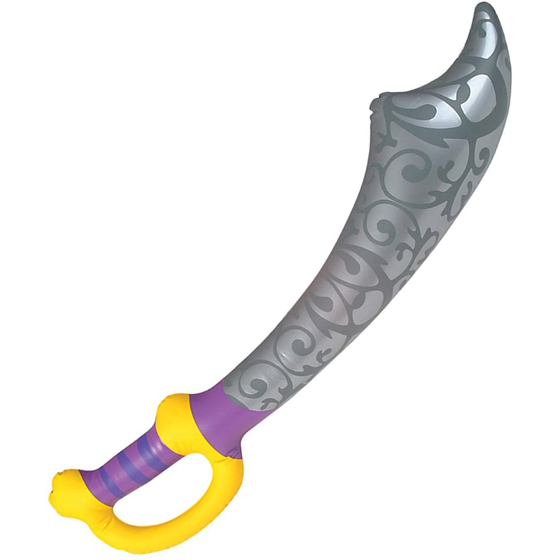 Надувной пиратский меч, безопасная мягкая виниловая игрушка, мечи, детская игрушка, меч