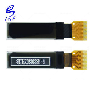 แผงจอ <span class=keywords><strong>OLED</strong></span> LCD ขนาด0.69นิ้ว SSD1315หน้าจอขนาดเล็ก96x16โมดูลสำหรับการแสดงผลขาวดำ IIC - Product Image 4