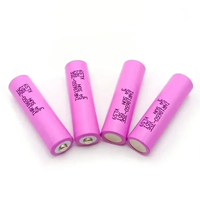 Baterai IMR 18650 35E Baru Asli 3500mAh 3.7V Sel Isi Ulang Daya Tinggi LiNiMnCoO2 Katoda 1200 Siklus untuk Senter