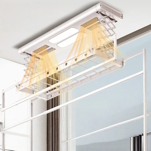 Tendedero eléctrico inteligente invisible empotrado, máquina telescópica para secar ropa - Product Image 1