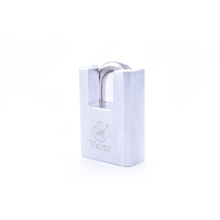Cadenas en laiton à clé de 54mm de haute qualité avec cylindre remplacé en gros d'usine de manille en acier chromé pour une utilisation sûre