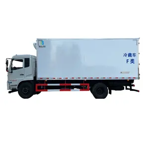 Lichtgewicht Ckd Cbu Truck Body Frp Pu Transport Vlees Fruit Ijs Geïsoleerd Sandwichpaneel Lading Koelkast Truck Box Body