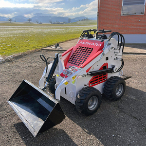 Miễn phí vận chuyển Mini Skid chỉ đạo Bộ nạp giá rẻ st560 Bánh Xe Tải miniargador trang trại CE EPA động cơ nhỏ gọn Skid chỉ đạo DIESEL lật - Product Image 4