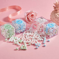Multi-Flavor Mint Zero Sugar & Low Fat Fresh Breath Tablet Candy Box-after Meal Reduces Greasiness