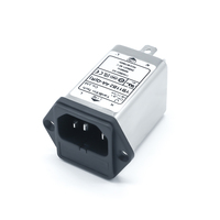 Yanbixin produit un filtre d'entrée IEC avec filtre EMI à double fusible 110V 6A pour machine d'échange