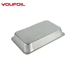 Durable Disposable Full Size Aluminum Foil Steam Table Pan Deep Packaging Boxes