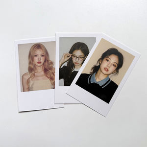 4 pz/set KPOP JENNIE ROSE fotocopie con stampa su due lati di carte Lomo in cartoline in stile coreano fan della collezione di regali di compleanno - Product Image 4