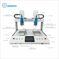 Máquina Atornilladora Automática de 5 Ejes Directa de Fábrica, Doble Estación, con Control de Torque para Ensamblaje Electrónico
