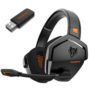 หูฟังเกมมิ่งไร้สายแบบครอบหู <span class=keywords><strong>Nubwo</strong></span>/Wolf Bowang G06 2.4g ลดเสียงรบกวน สเตอริโอ เชื่อมต่อผ่าน USB สำหรับเล่นกีฬา - Product Image 6
