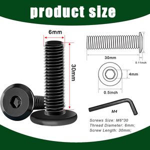 ZhiJia Usine directe M3 M4 M5 M6 M8 M10 M12 noir zinc acier inoxydable 304 hexagone noir acier plat meubles vis boulons - Product Image 6