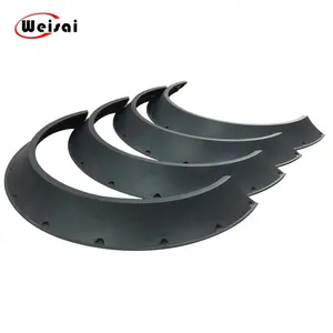Weisai Fabriek Goedkope Prijs Auto Accessoires Pp Plastic Fender Flare Wheel Arch