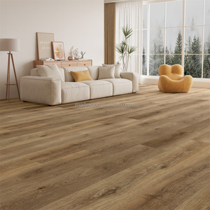 Suelo Laminado AC3 No Tóxico HDF de Alto Brillo, Estilo Moderno, Color Marrón Costero, para Hogar, Oficina, Cocina y Sala de Estar - Product Image 2