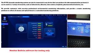 Système de surveillance de centre de données intérieur W-<span class=keywords><strong>TEL</strong></span>, contrôle de la température et de l'humidité avec <span class=keywords><strong>alarme</strong></span> à distance sans fil pour usage industriel - Product Image 6