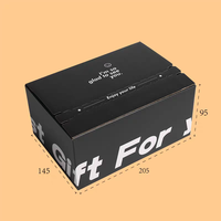 Caja de Envío Corrugada con Cierre de Cremallera Innovador, Sin Cinta Adhesiva, Autosellable, para Comercio Electrónico, Cajas de Suscripción para Minoristas