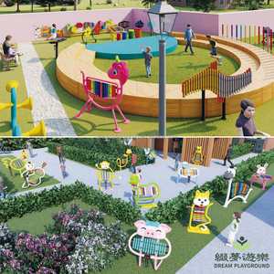 Dream Hot - Instrumento Musical de Percusión para Niños y Adultos, para Interiores y Exteriores, con Sonidos Acústicos y Ritmicos, para Parques Musicales y Áreas de Juego - Product Image 2