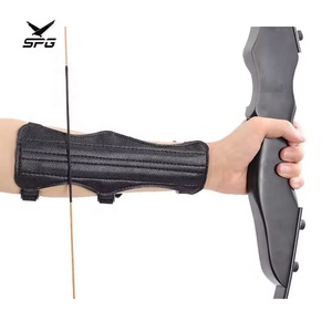 Protège-bras SPG pour tir à l'<span class=keywords><strong>arc</strong></span> traditionnel, <span class=keywords><strong>arc</strong></span> recurve, <span class=keywords><strong>arc</strong></span> long mongol, chasse, équipement de protection réglable pour la main - Product Image 1