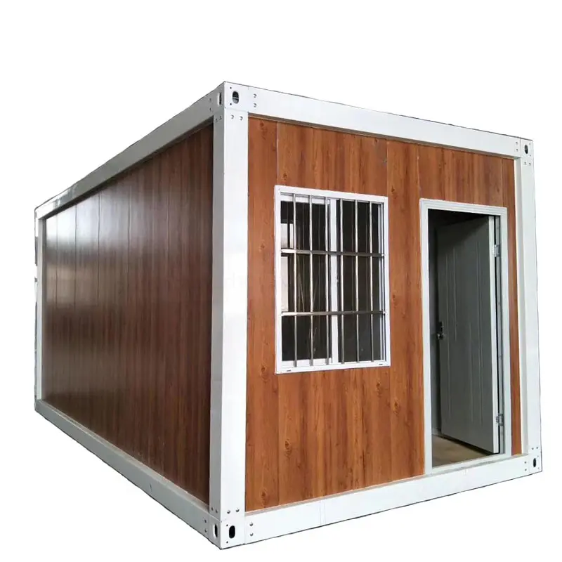 Small Prefab Houses Light Steel Prefabricated Modular Home Flat Pack Tiny Container House Ready Made