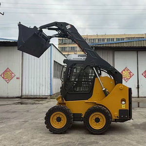 Mini Skid Steer <span class=keywords><strong>Loader</strong></span> dengan Yanmar Perkins keandalan mesin dan efisiensi untuk pekerjaan konstruksi tugas berat garansi 1 tahun - Product Image 5