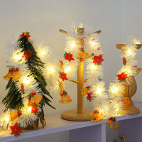 Guirlande lumineuse LED multicolore en PVC pour décorations de Noël, bonhomme de neige, arbre de Noël, vitrine, idéale pour les personnes âgées