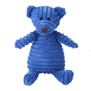 Jouets en peluche pour chiens, en forme d'animaux, résistants aux morsures, jouets couineurs en velours côtelé pour chiens de petite et grande taille, chiots, accessoires d'entraînement pour animaux de compagnie - Product Image 6