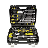 Ensemble d'outils à main de qualité industrielle OEM ODM de 48 pièces, kit d'entretien automobile, jeu de clés à cliquet en acier, vente en gros d'usine