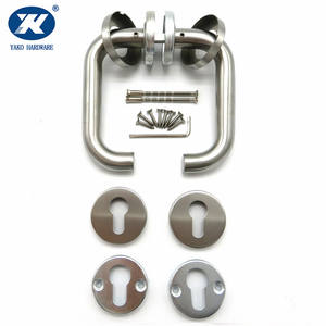 مقبض باب ألماني مصنوع من الفولاذ المقاوم للصدأ 304 عالي الجودة, مقبض باب من النوع الرافعة - Product Image 2