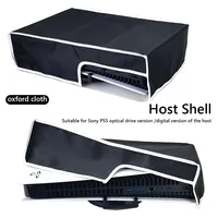 Housse anti-poussière pour console de jeu PS5, étui de protection anti-rayures, étui de protection pour console P5 Slim, accessoires de jeu