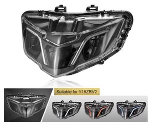 Phare avant Transparent à LED haute modification pour <span class=keywords><strong>feux</strong></span> diurnes Y15ZR V2 <span class=keywords><strong>clignotant</strong></span> exclusivement exporté <span class=keywords><strong>moto</strong></span> - Product Image 6