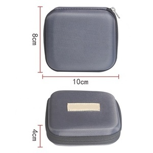 Estuche rígido personalizado de EVA con correa, estuche de viaje de cuero con cremallera, estuche cuadrado de EVA con cremallera - Product Image 3