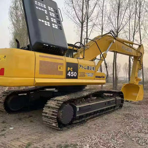 Excavatrice sur chenilles d'occasion Komatsu PC450, moteur diesel, modèle 2023, 45 tonnes, excellent état, haute efficacité, équipement de construction - Product Image 2
