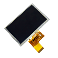 Module d'affichage tactile résistif TFT LCD IPS 5,0 pouces 800x480 avec rétroéclairage LED, interface RGB, luminosité 350 cd/m², -20°C à 70°C