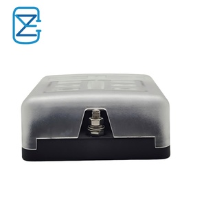 Водонепроницаемый 6 Way <span class=keywords><strong>DC</strong></span> 12 В пластиковый автомобильный держатель предохранителя светодиодный предупреждающий индикатор 6 блок коробки с отрицательными клеммами - Product Image 6