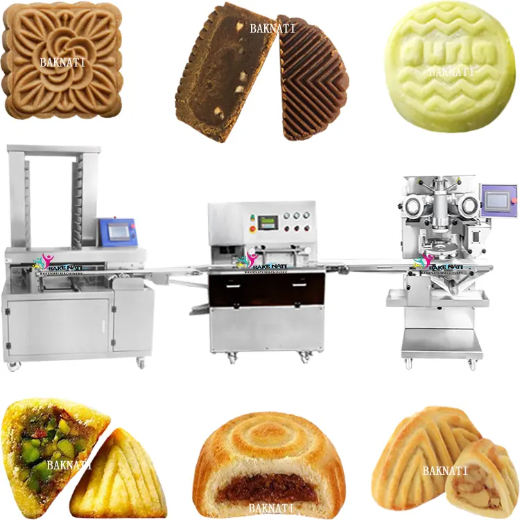 Автоматическая машина для изготовления лунных пирожных, высокая производительность, Лунный пирог, Мамуль, Мамуль, BNT-208