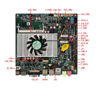 Carte mère industrielle Intel Ivy Bridge 3e génération Core, compatible I3 I5 I7, DDR3 simple, double affichage, Mini-PCIE, Mini ITX