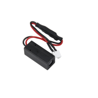 Blueuniverse Nouvelle tête laser bleue 405nm 100mW 12V en aluminium avec lentille Powell 90 lignes pour éclairage domestique, longue durée de vie