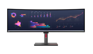 ขายดีสำหรับจอภาพธุรกิจ ThinkVision P49w-30 ขนาด 49 นิ้ว Thunderbolt4 5K Dual QHD จอโค้ง - Product Image 5