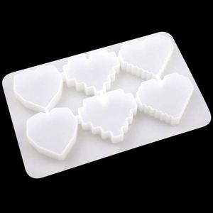 Moule à gâteau en forme de cœur en silicone, moules pour la fabrication de bougies et de savons OEM/ODM - Product Image 1