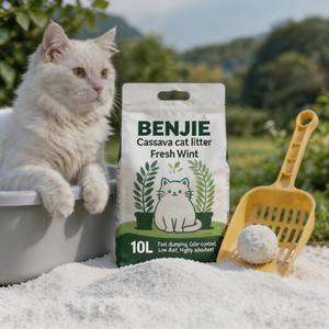 OEM ODM Free Samples Large Wholesale Discounts Natural Biodegradable Eco Friendly 99% Dust-Free Fast Clumping 10L Cat Litter