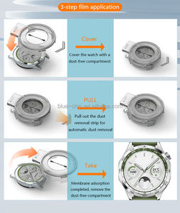 Protector de Pantalla de Vidrio Templado Transparente para Reloj Inteligente, Película Protectora Transparente para <span class=keywords><strong>Huawei</strong></span> <span class=keywords><strong>Gt</strong></span> 3 4 Pro - Product Image 6