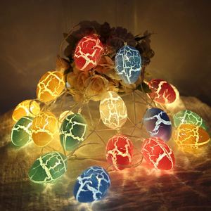 1.5M Trứng Phục Sinh Crackle Vỏ Trứng Ánh Sáng Chuỗi <span class=keywords><strong>LED</strong></span> Trang Trí Phục Sinh Đèn Cho Hạnh Phúc Phục Sinh Đảng Trang Trí - Product Image 3