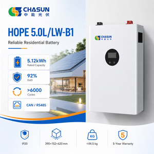 แบตเตอรี่ Growatt <span class=keywords><strong>HOPE</strong></span> 5.0L 5.0LW-B1 5kWh 51.2V LFP ไฮบริดแบบติดผนัง 100Ah สำหรับระบบกักเก็บพลังงานภายในบ้าน - Product Image 3