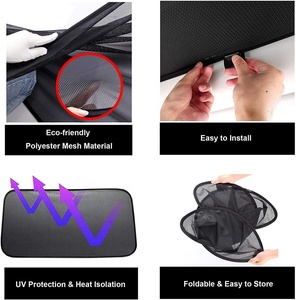 Pare-soleil de toit en verre pour Tesla Model 3 Highland Pare-soleil de toit pour rafraîchir pour Tesla Model 3 Accessoires de voiture 4 PCS/Set - Product Image 4
