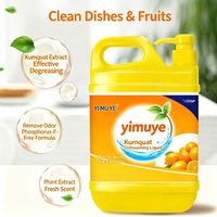 Détergent puissant sans phosphore, parfum kumquat, 1,5 kg, personnalisable OEM, adapté aux foyers, restaurants et hôtels