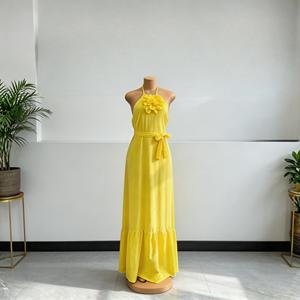 Abito Estivo da Donna all'Ingrosso, Nuovo Modello per Vacanze, Stampa Floreale, Casual, Spalle Scoperte, Vestibilità <span class=keywords><strong>Slim</strong></span> - Product Image 6