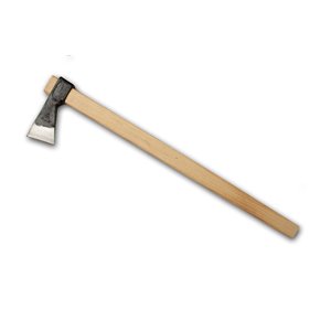 Rinaldi 350gr hache d'élagage série «Sicile» marteau à fendre hachette manche en bois revêtement en caoutchouc tête de hache en acier au carbone pour la coupe - Product Image 2