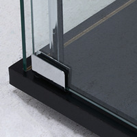 Vitrines à vin d'angle au design TMG-G21 moderne Vitrine en verre trempé pour la maison Hôtel Salon Hall Entrée Salle à manger