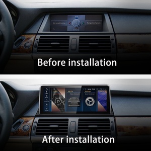 E70 E71 Compatible 12.3inch Large Screen GPS Navigation System CarPlay <b>USB</b> Connection 6GB RAM 1 Year Car DVD <b>Player</b> LX-01 Dashbo - Product Image 5