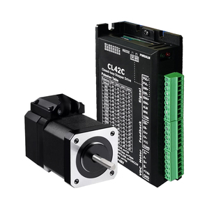 Hoàn thành 3 giai đoạn 42 ~ 86mm Vòng khép kín tích hợp lai DC tuyến tính CNC nema23 động cơ bước Kit với trình điều khiển - Product Image 1