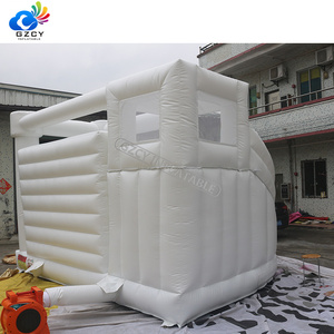 Castello Gonfiabile in PVC Pastello da 0,55 mm per Interni ed Esterni con Soffiatore Incluso - Product Image 4